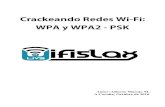 Crackeando Redes Wi-Fi: WPA y WPA2 - PSK - Páxina ...nino/blog/lsi/reports/wpa.pdf · Deberemos descargar el sistema operativo Wifislax y un ejecutable que nos cree una memoria USB