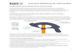 Guía para Dobladores de Tubo Conduit - data.  · PDF fileColoque la dobladora en el tubo conduit con el gancho de la dobladora mirando hacia el extremo