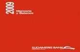 memoria 2009 /1 - Sudameris Bank - ABBEYFIELD · PDF filenuestra estructura de costos con los intereses de ... Se han preparado nuevos presupuestos para los próximos tres años, y