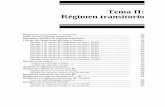 Tema II: Régimen transitorio - …enrique.sanchez.webs.uvigo.es/PDFs/112_TemaII-Transitorio.pdf · Regímenes permanente y transitorio Régimen permanente Las excitaciones (fuentes)