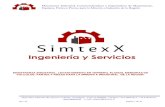 Maestranza Industrial, Comercializadora e Importadora de ...simtexx.cl/wp-content/uploads/2017/09/PRESENTACION... · Hidráulicas, válvulas, motores), Proyectos eléctricos y Automatización