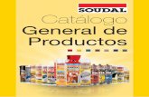 Catálogo General de Productos · PDF file7 Acrílicos Sellador de Madera Masilla acrílica de alta calidad que se puede pintar con cualquier pintura. Ideal para juntas de alféizares