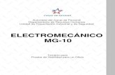ELECTROMECÁNICO MG-10 - Canal de Panamá · PDF fileUnidad de Capacitación Industrial y de Seguridad Controlado. Refiérase a la Intranet para la versión vigente