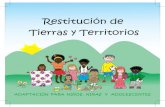 Restitución de Tierras y Territorios - repository.oim.org.corepository.oim.org.co/bitstream/20.500.11788/1291/1/COL-OIM0505.pdf · Reparaciones - Colombia - Libros infantiles / 2.