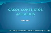 Conflictos por la tierra en Colombia - · PDF fileConflictos por la tierra en Colombia ... Unidad de restitución de Tierras: Preferencia sobre los predios. Caso 4. Agro-ambiental