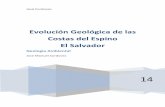 Evolución Geológica de las Costas del Espino El Salvador · PDF fileEl estudio de la erosión de la Playa el Espino debe partir de la interpretación de la génesis y desarrollo
