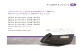 Alcatel-Lucent OmniPCX Office Rich Communication Edition · PDF fileLa etiqueta y los iconos mostrados en el teléfono dependen del tipo de terminal. ... (LAN) de 10/100/1000 Gigabit