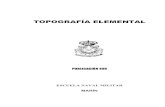 TOPOGRAFÍA ELEMENTAL - Departamento de Geologíageo.exa.unrc.edu.ar/Materias/cartobio/documcartobio/topografia... · plano por una serie de curvas, que presentan su concavidad en