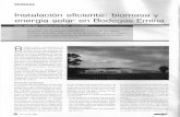 Instalación eficiente: biomasa y energía solar en Bodegas ... · PDF filecon una caldera de biomasa para calentar su Centro de Interpretación Vitivinícola, ... manera que el balance
