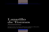 Lazarillo de Tormes, edición adaptada (capítulo 1) · PDF fileFrancisco de Quevedo. La carta de Lázaro asombró a los lectores del siglo XVI, circul