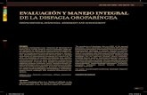 EVALUACIÓN Y MANEJO INTEGRAL DE LA DISFAGIA … revista médica/2009/4 julio... · 451 [EVALUACIÓN Y MANEJO INTEGRAL DE LA DISFAGIA OROFARÍNGEA - DR. GONZALO NAZAR M. Y COLS.]