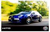 MITO - Alfa Romeo pasión por la conducción y la ... · PDF fileALFA ROMEO MITO 2017 EXTERIOR & DEPORTIVIDAD —Biseles lámparas delanteras y traseros en cromo satinado —Lámparas
