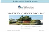 INSTITUT GUTTMANN - · PDF file40 Plazas de rehabilitación infantil ... Colocación de grandes láminas de aluminio en la azotea para proteger la incidencia del sol en los despachos