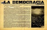 LA DEMOCRACIA - ddd.uab.cat · PDF fileLA DEMOCRACIA LEONESA nace en un ... fácil o todo a la vez, por lo que tu ... La otra cara de la moneda será