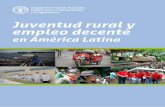 Juventud rural y empleo decente en América Latina - fao. · PDF fileLatina, representando el 25,3% de la población rural total y un 19,6% del total de jóvenes. Las cifras sobre