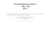 FundamentosFundamentos de la de la Fe Fe - amesbible.orgamesbible.org/Spanish/SFoundationsOfFaith.pdf · 1 FundamentosFundamentos de la de la Fe Fe Este manual es un de los cursos