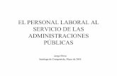 EL PERSONAL LABORAL AL SERVICIO DE LAS …1_1299847869... · Comunidad Valenciana de 26 de septiembre de 1997 , STSJ de Extremadura de 18 de mayo de 1998 , STSJde Cataluña de 2 de