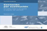 Gestacion por sustitución - · PDF fileGestación por sustitución : ni maternidad subrogada ni alquiler de vientres Referències bibliogràfi ques ISBN 978-84-475-3757-0 I. Títol