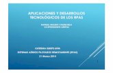 APLICACIONES Y DESARROLLOS TECNOLÓGICOS …catedraisdefe.etsit.upm.es/wp-content/uploads/2014/04/Ponencia... · RPH2 FUJI HEAVY IND 330,00 100,00 77,71 Yakovlev Albatros 300,00 7,00