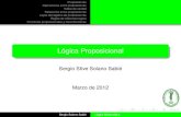 Logica Proposicional´ - sergiosolanosabie.wikispaces.comsergiosolanosabie.wikispaces.com/file/view/CLASE+1-LÓGICA.pdf · Proposiciones Operaciones entre proposiciones Tablas de