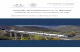 CONSTRUIR EL TREN INTERURBANO MEXICO - …aldf.gob.mx/archivo-ce20b77dbaff3c024f3ee106b8a50002.pdf · El proyecto contará con una longitud total de 57.70 km, 6 estaciones y un taller.