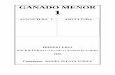 GANADO MENOR 1 - BibliotecaDeaMag - home · PDF file · 2011-10-14Reconoce sistemas y tipos de explotación de aves en el país ... popular costumbre de la riña de gallos fue, ...