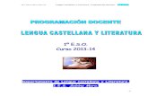Departamento de Lengua castellana y Literatura. I.E.S ... Educativo/PROGRAMACIONES... · 2. Utilizar la lengua para expresarse oralmente y por escrito, con manuscritos legibles y