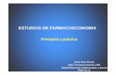 ESTUDIOS DE FARMACOECONOMIA -  · PDF file9Mide el coste incremental (valor monetario) por
