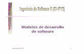 Clase 1 IS-modelos de Desarrollomoodle2.unid.edu.mx/dts_cursos_mdl/lic/IEL/SI/AM/06/Modelos.pdf · incremental, basado en transformaciones, basado en reutilización, etc. 8 Las actividades