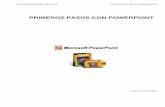 PRIMEROS PASOS CON POWERPOINT - …ficus.pntic.mec.es/fmam0047/pdf/manual_powerpoint.pdf · Primeros pasos con PowerPoint. Página 1 DPTO. TECNOLOGÍA IES LAS SABINAS Francisco Moya