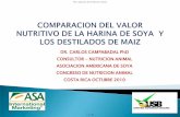 DR. CARLOS CAMPABADAL PhD CONSULTOR · PDF fileelaboracion de raciones para animales por: ... alternativa para disminuir el costo de las dietas sustituyendo no solo la harina de soya