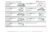 JUEGO DE JUNTAS - Página principal - MOTOR F.pdf · juntas motor parte superior 3.9 lts. cummins 3931019 ford bg3x/6051/aa bg2x/6584/aa bf9x/6584/aa vw 2t0/103383 / 2rl/103383 jgo.