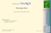 Proyecto MaTEX - personales.unican.espersonales.unican.es/gonzaleof/Ciencias_2/IntegralC2.pdf · JDoc DocI Volver Cerrar Tabla de Contenido 1. ... las primitivas inmediatas de la