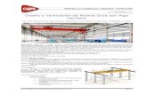 Diseño y verificación de Puente Grúa con Viga · PDF fileCurso: Diseño y verificación de Puente grúa con viga carrilera Página 2 d) Estudio de aplicación de cargas de frenado