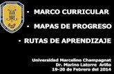Presentación de PowerPoint - Universidad Marcelino ... · PDF file19-20 de Febrero del 2014 •RUTAS DE APRENDIZAJE . MARCO CURRICULAR MAPAS DE PROGRESO ... Lee comprensivamente textos