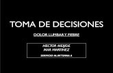 TOMA DE DECISIONES - meiga.infomeiga.info/apc/docs/TUBERCULOSIS PLEURO-PULMONAR.pdf · CASO CLINICO • Litiasis renal. Ingreso en Urologia 10/2007 y 11/2007 por COLICO RENAL IZQUIERDO