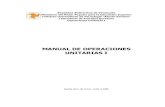 Laboratorio de Operaciones Unitarias I · PDF fileLaboratorio de Operaciones Unitarias I ... las tres curvas de presión ... STREETER, Victor L. Mecanica de Fluidos