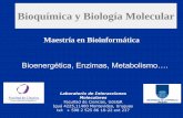 Bioquímica y Biología Molecular · PDF fileLaboratorio de Interacciones Moleculares Facultad de Ciencias, UdelaR Iguá 4225,11400 Montevideo, Uruguay tel: + 598 2 525 86 18-22 ext