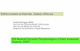 Infecciones urinarias. Casos clínicos - · PDF fileCasos clínicos Jesús Rodríguez Baño Sección de Enfermedades Infecciosas Servicio de Medicina Interna ... Diabetes tipo II,