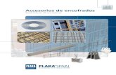 Separadores de armaduras - PLAKA Corporate Portal · PDF file2 PLAAGROUP.COM Separadores de armaduras Principio Elección de un separador PVC, hormigón y fibrocemento Los separadores