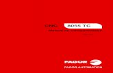 CNC 8055 TC - Fagor · PDF fileEs posible que el CNC pueda ejecutar más funciones que las recogidas en la documentación asociada; si n embargo, ... NOTA: Los nuevos sistemas de captación