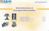 Electrotécnica & Energías  · PDF fileSensores (Torquímetro, Sensor CO) ... Inductivo, Capacitivo) ... Conexión de alumbrados y sistemas terminales