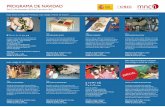 PROGRAMA DE NAVIDAD -  · PDF filePROGRAMA DE NAVIDAD ... folleto divulgativo sobre las especies de acuicultura con recetas para cocinarlas en casa e información adicional