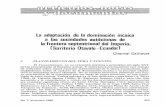 La adaptación de la dominación incaica a las sociedades ... · PDF fileva descripción de la conquista por los Incas de aquel territorio, ... absoluta sobre las demás etnias (Espinoza
