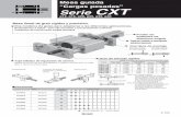 Mesa guiada “Serie pesada” Serie CXT - …content.smcetech.com/pdf/CXT_ES.pdf · Mesa lineal de gran rigidez y precisión. Guía de elevada rigidez Dos modelos de guías para