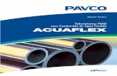 Tubosistemas para Conducción de Agua Potable PAVCOelectrotuboscym.com/img/pavco/SistemasParaAguaPotable.pdf · (Williams & Hazen) 2. Más Fácil y Rápido de Instalar: • Peso liviano.