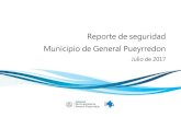 Reporte de seguridad Municipio de General Pueyrredon de... · reporte de seguridad general pueyrredon. julio 2017 alarmas 4475 23% robo 3127 16% confrontaciÓn 3027 15% sospechosos