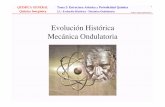 Evolución Histórica Mecánica Ondulatoriariubu.ubu.es/bitstream/10259.3/70/4/2.1.4 (1) - Evolución... · Profesor: Rafael Aguado Bernal Tema 2: Estructura Atómica y Periodicidad