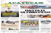 L HASTA EL - Diario de Acayucan - Voz de la · PDF filegundo trimestre del año, la tasa de desocupación ... LA VOZ DE LA GENTE, ... capitanes de la industria privada. EL PANISTA