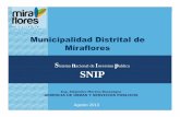 Municipalidad Distrital de · PDF fileContabilidad 7. Inversión ... para fomentar la equidad en ... • Asegurar la mejora de la calidad de la educación secundaria, reduciendo las